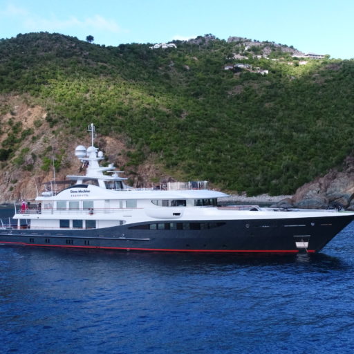 GENE MACHINE yacht charter interior tour