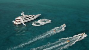 merle wood and associates yacht water slide on featured luxury yachts for charter